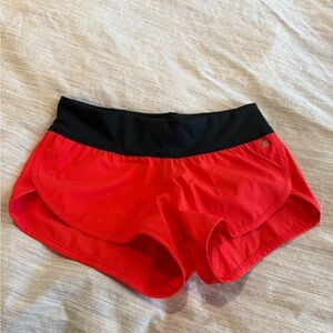 Hurley Women's Red Athletic Shorts